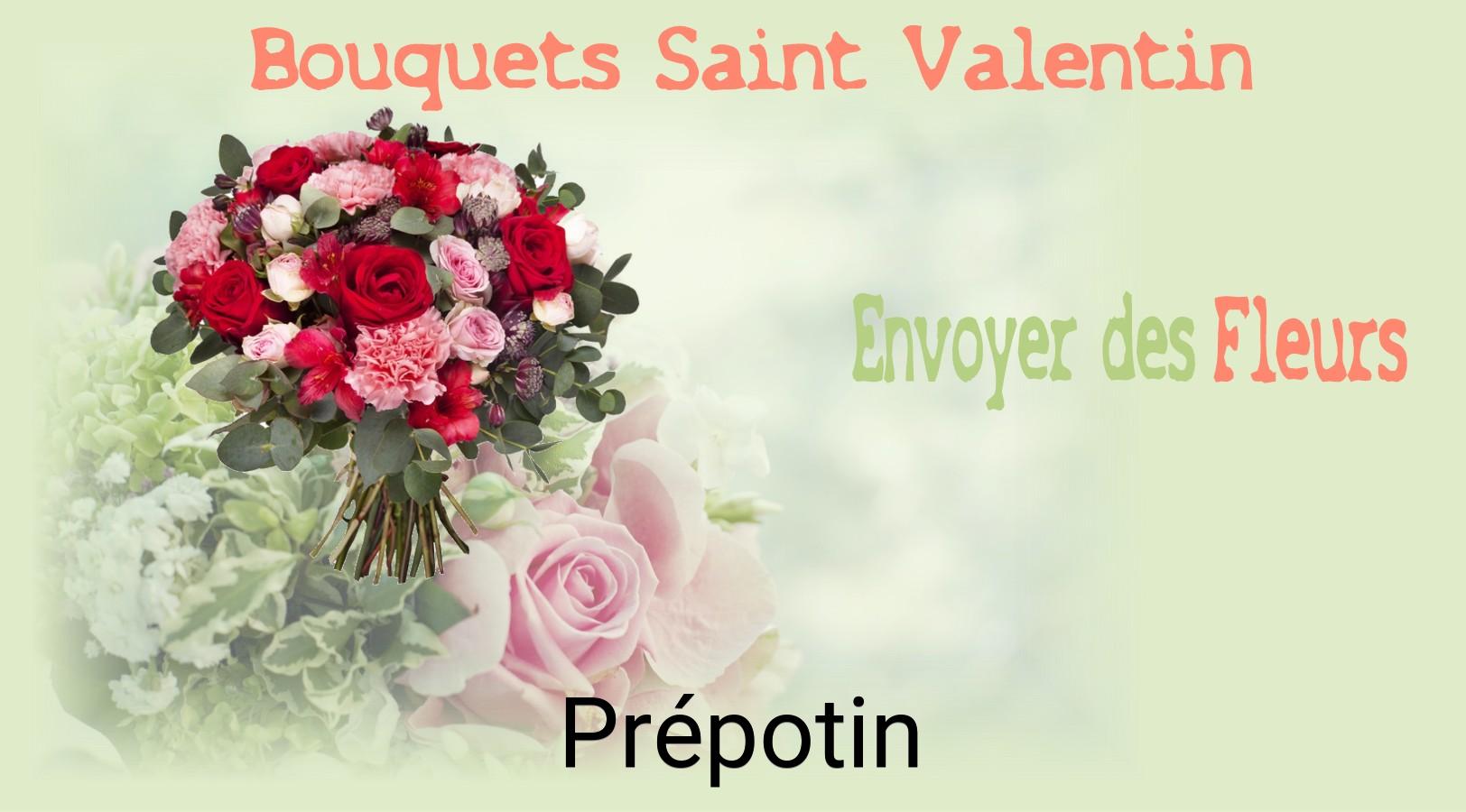 Roses de Saint-Valentin livrées à Prépotin